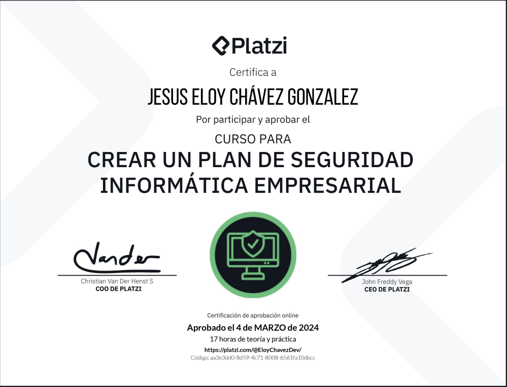 Crear un Plan de Seguridad Informática Empresarial